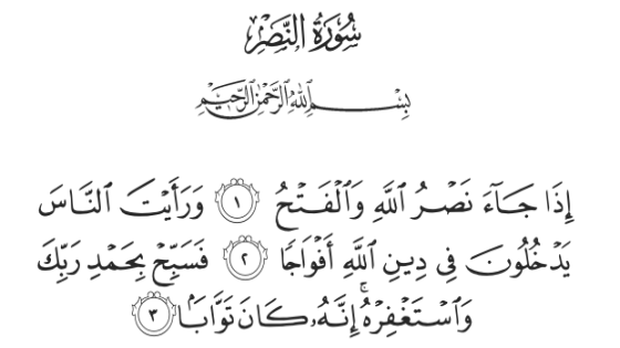 تفسير سورة النصر في الحلم قراءة سورة النصر في المنام