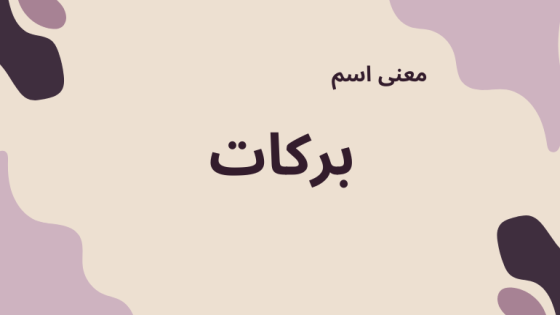 معنى اسم بركات