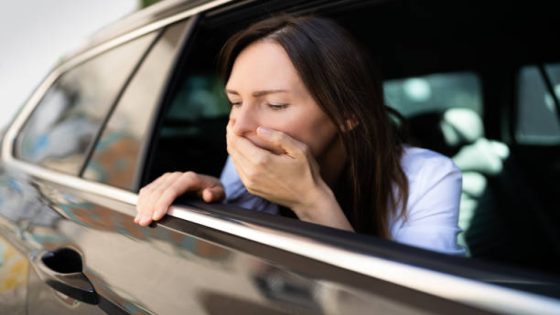 Transport Passenger With Nausea Symptom And Dizziness