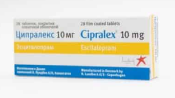 حبوب cipralex والإكتئاب النفسي الخفيف